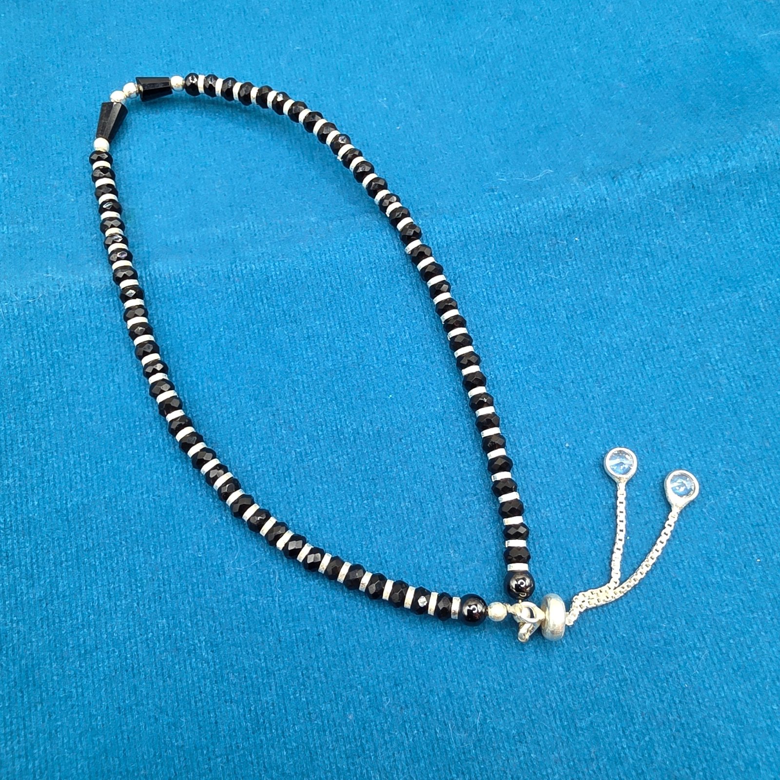 silver anklet najriya