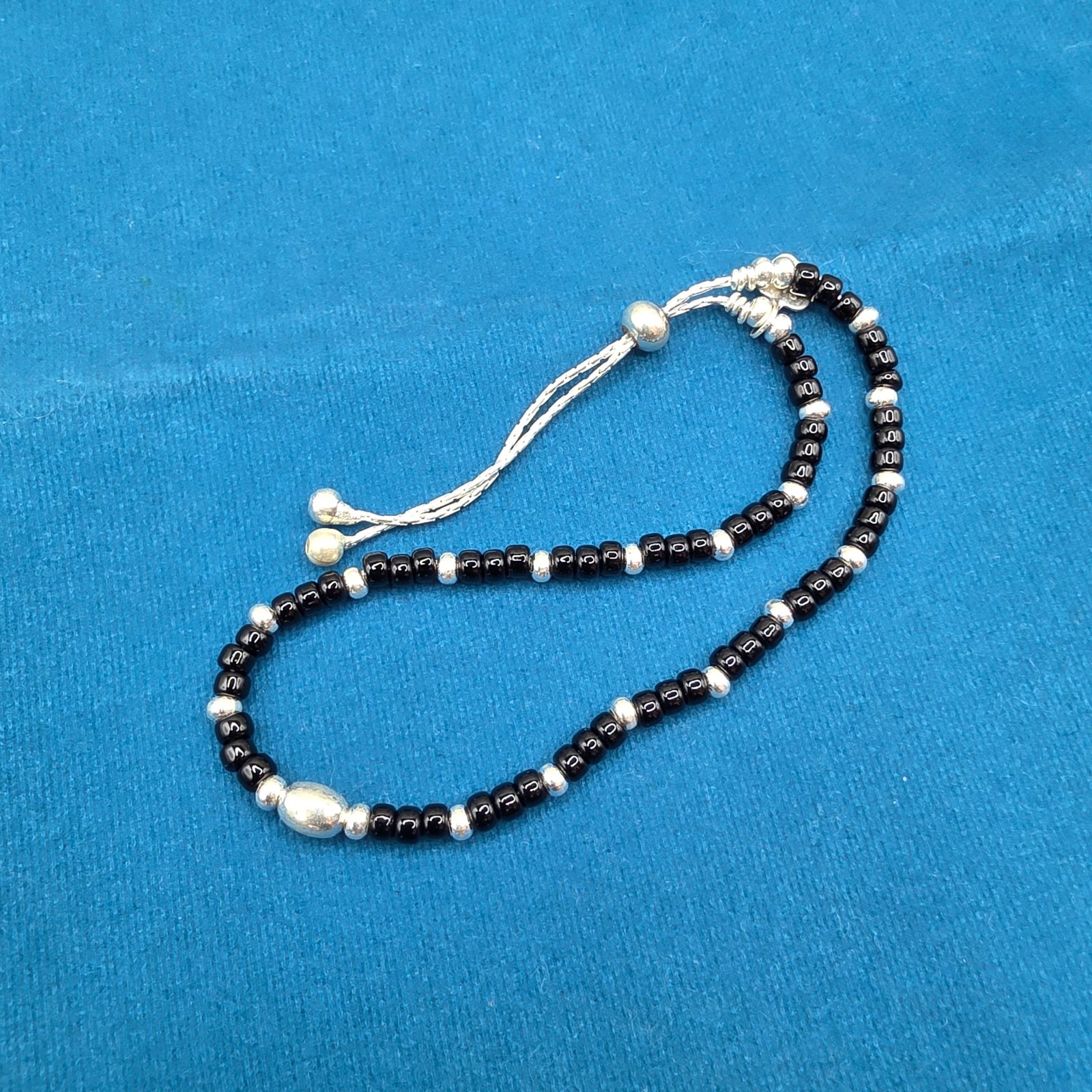 silver anklet najriya