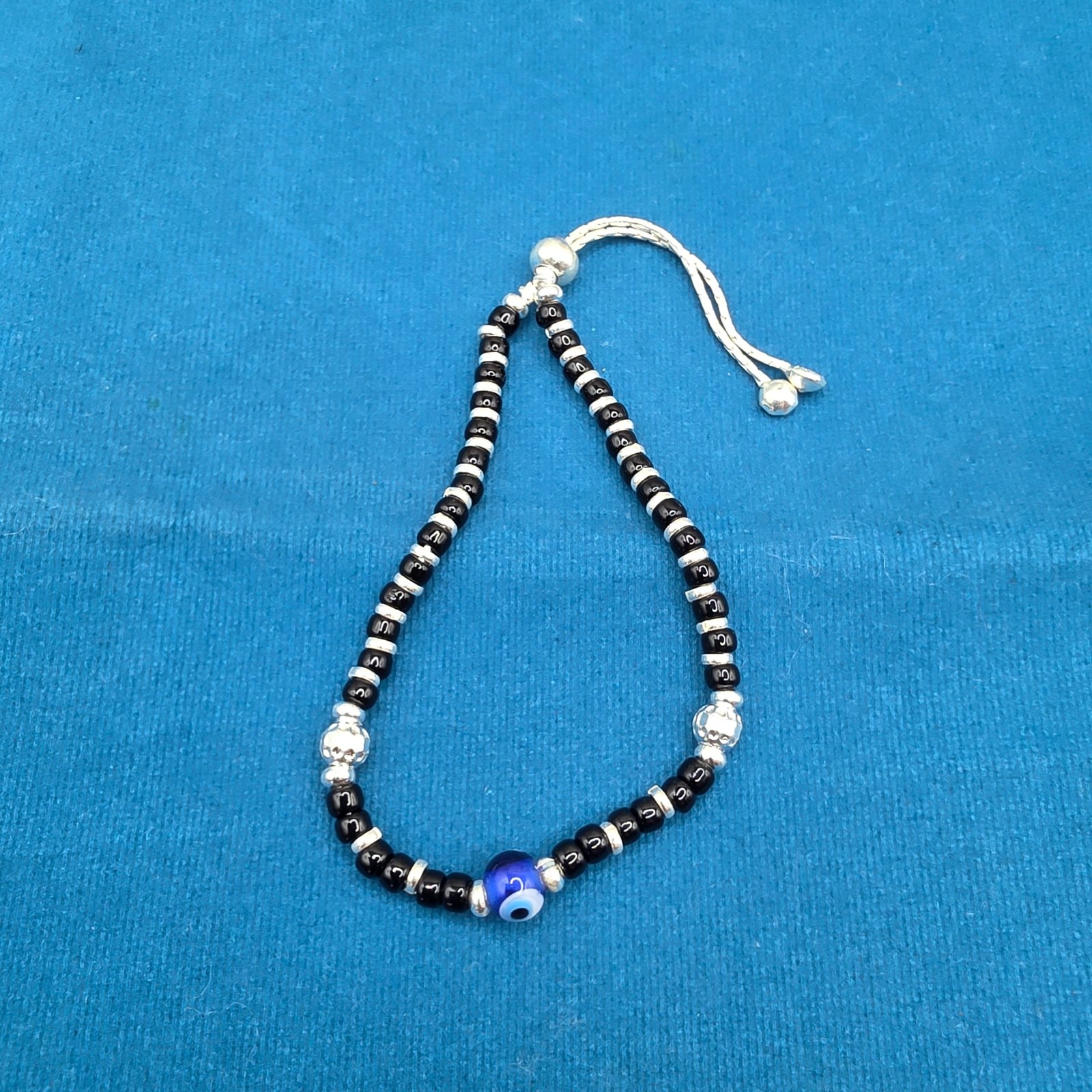 silver najriya anklet