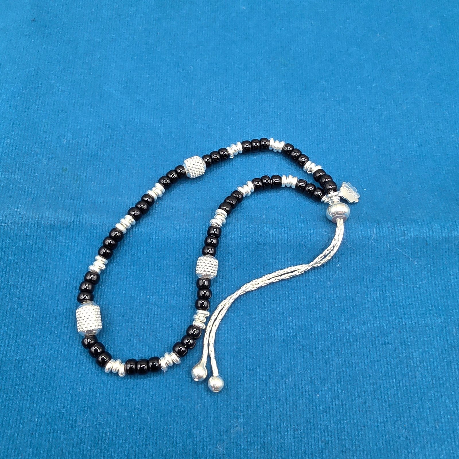 silver anklet najriya