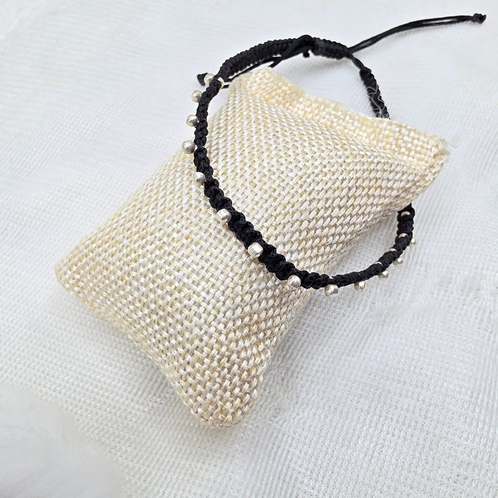 silver anklet najriya