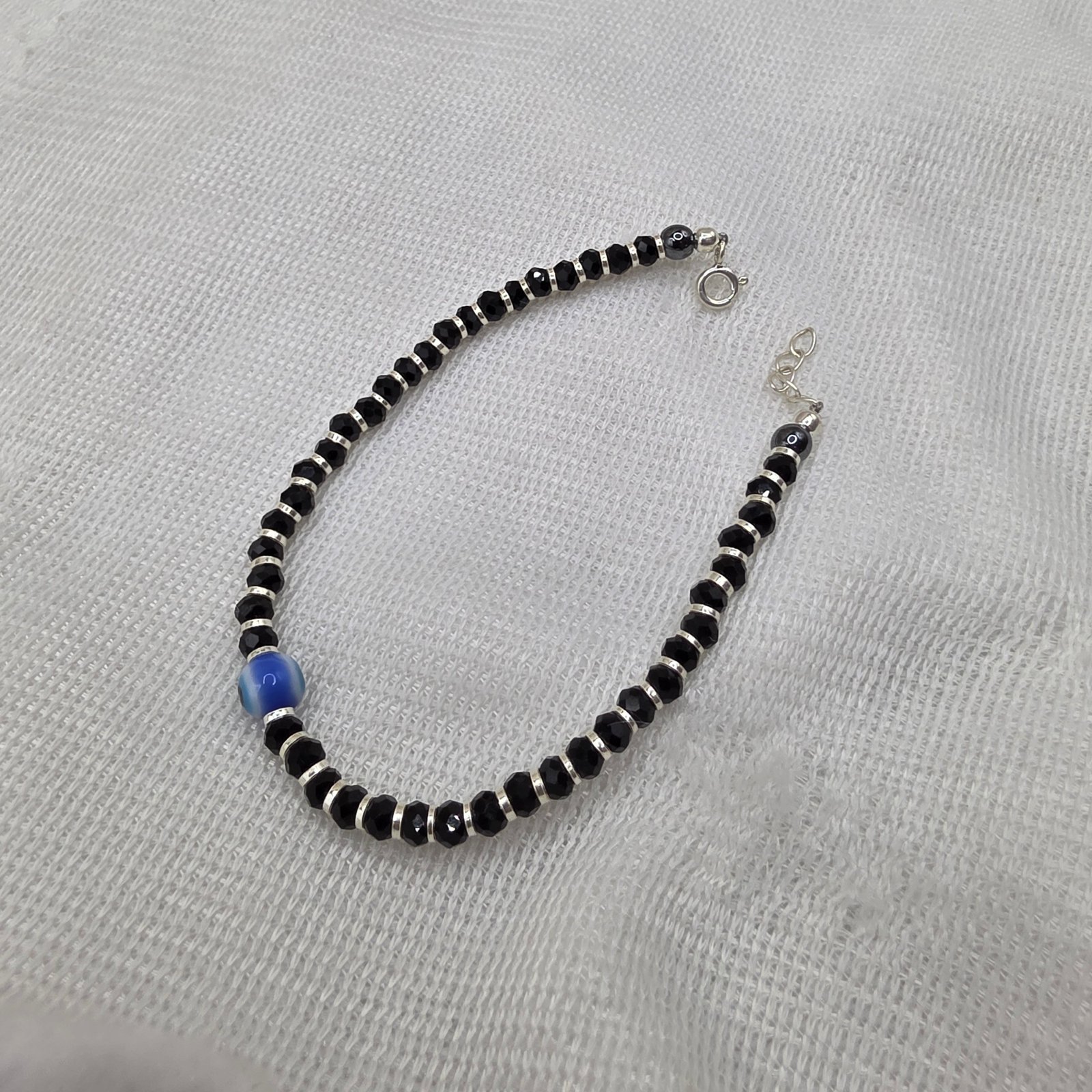 silver anklet najriya