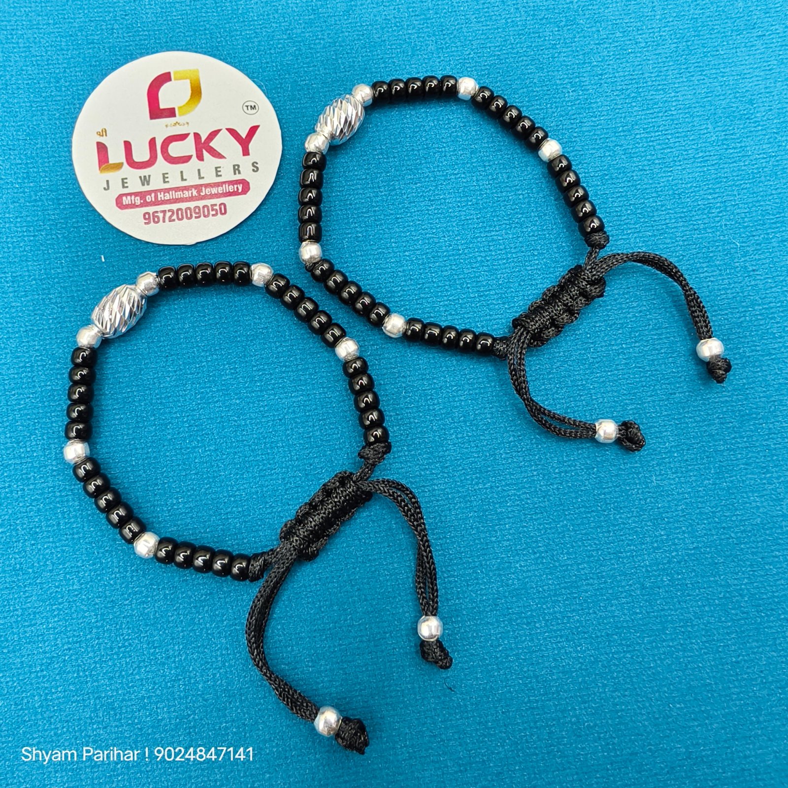 Silver Najriya Anklet for Baby