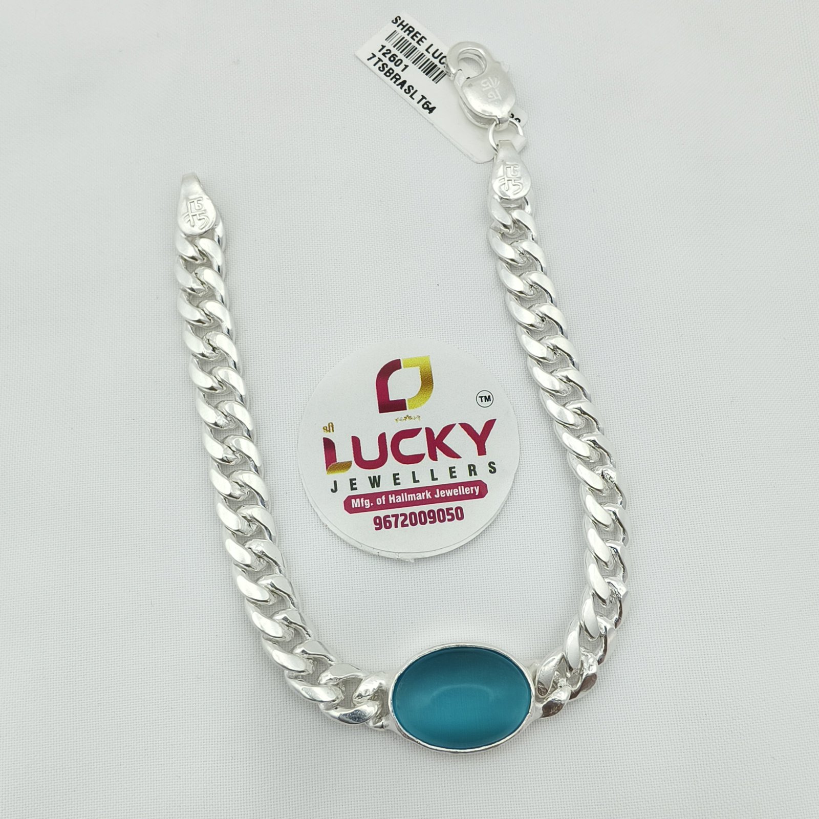 Salman Khan Silver Braslet for men