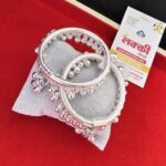 Silver Baby Kada Payal