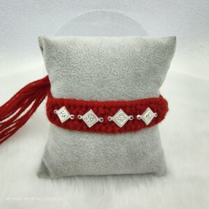 Silver Dhaga Rakhi For Brother