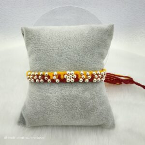 Silver Dhaga Rakhi For Brother